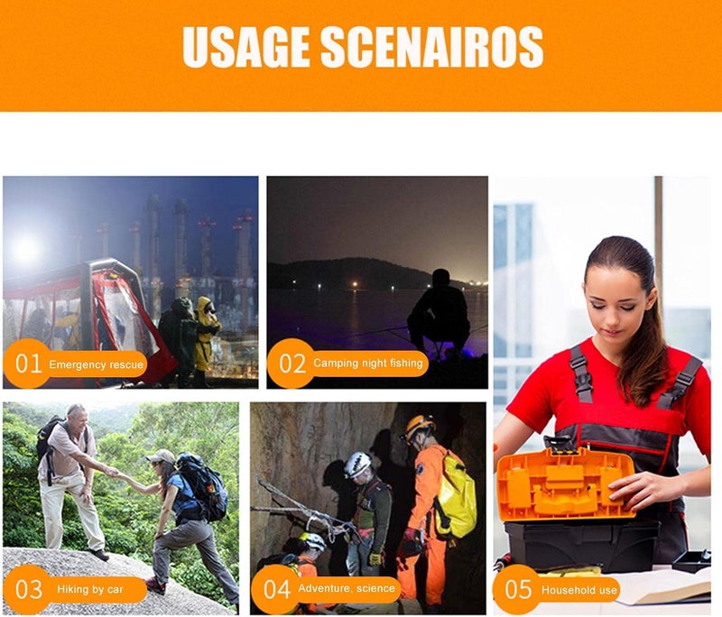 ويوبلز راديو يعمل بالطاقة الشمسية، بطارية 4000 مللي أمبير، راديو طوارئ NOAA للأحوال الجوية، مصباح يدوي، بنك طاقة محمول، منبه SOS، راديو AM/FM، ومصباح LED للطوارئ الخارجية - Image 4